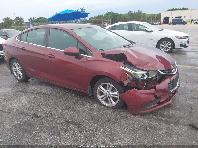 CHEVROLET CRUZE 2016 VIN 1G1BE5SM3G7240385