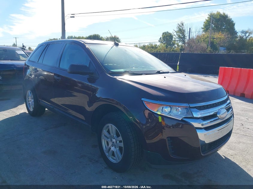 Vin: 2fmdk3gc6cba30129, lot: 46772048, ford edge se 20121