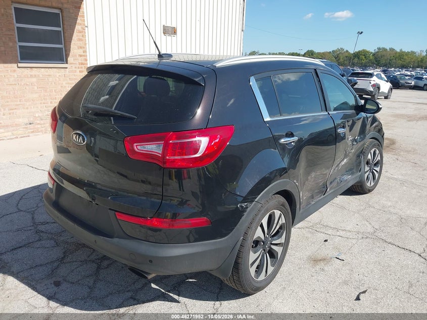 Vin: kndpcca64b7119612, lot: 46772069, kia sportage sx 20114