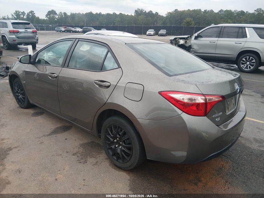 Vin: 2t1burhe6kc232631, lot: 46772071, toyota corolla le 20193