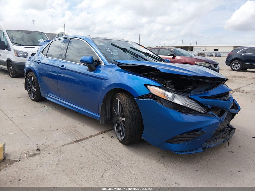 Vin: 4t1b61hk0ku260781, lot: 46772082, toyota camry xse 2019 img_1