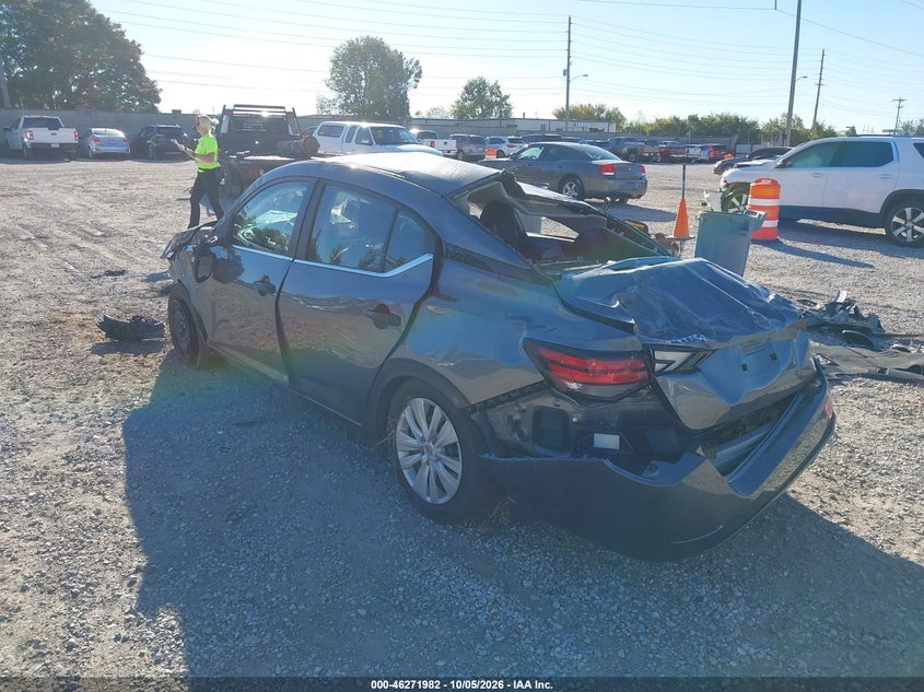 Vin: 3n1ab8bv9ry364168, lot: 46772099, nissan sentra s xtronic cvt 20243