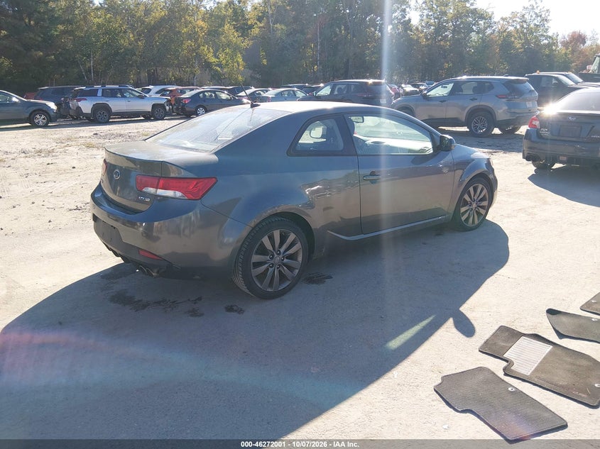 Vin: knafw6a36d5707212, lot: 46772118, kia forte koup sx 20134