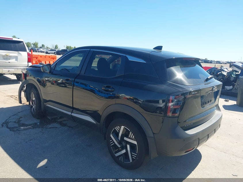 Vin: 3n8ap6ca1sl308389, lot: 46772128, nissan kicks sv fwd 20253