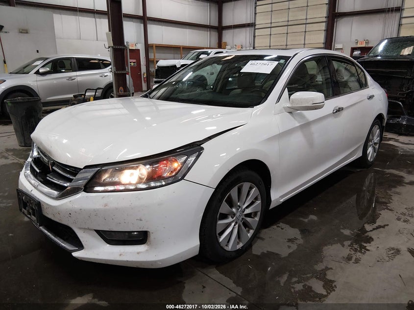 Vin: 1hgcr3f86fa009341, lot: 46772134, honda accord ex-l v-6 20152