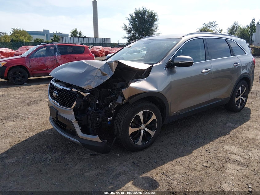 Vin: 5xyphda50gg101200, lot: 46772135, kia sorento 3.3l ex 20162