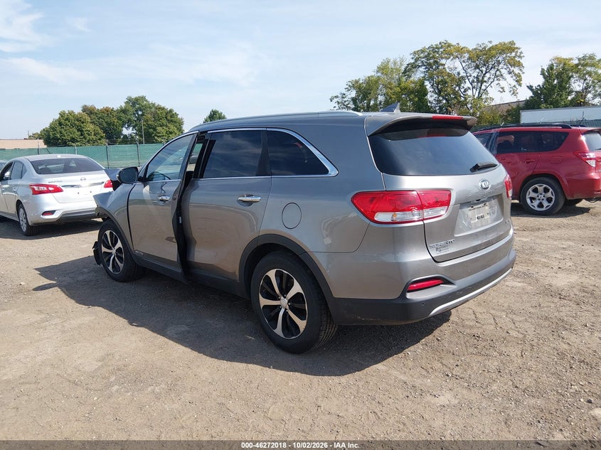 Vin: 5xyphda50gg101200, lot: 46772135, kia sorento 3.3l ex 20163