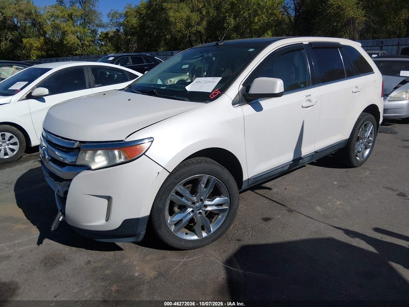 Vin: 2fmdk4kc0bba86367, lot: 46772153, ford edge limited 20112