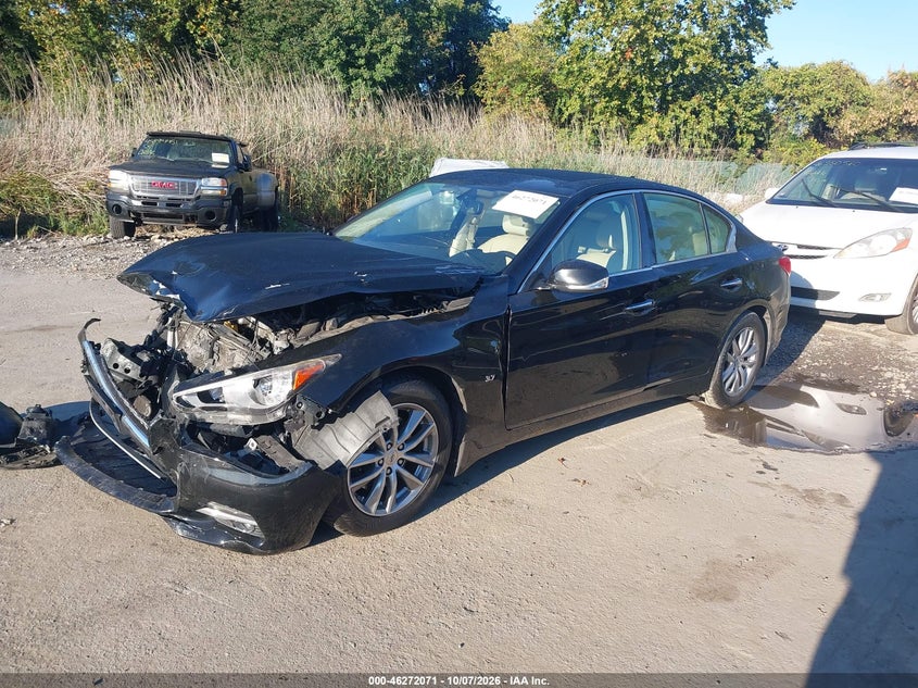 Vin: jn1bv7ar4em686627, lot: 46772188, infiniti q50 premium 20142