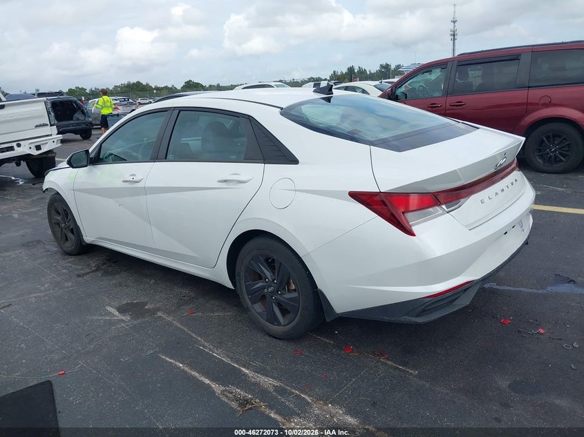 Vin: 5npls4ag5nh076608, lot: 46772190, hyundai elantra sel 20223