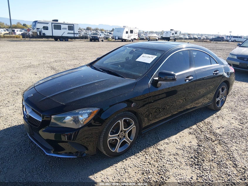 Vin: wddsj4eb9jn570256, lot: 46772196, mercedes-benz cla 250 20182