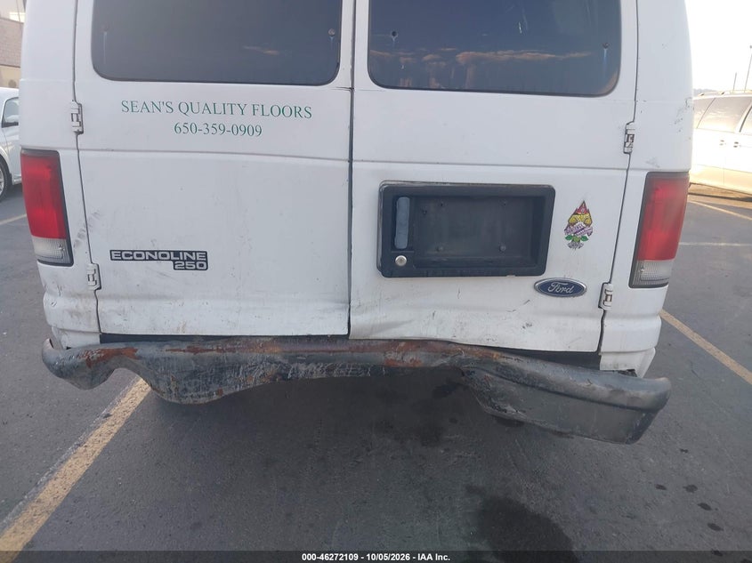FORD ECONOLINE 1998 VIN 1FTPE2421WHA01398