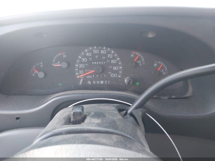 FORD ECONOLINE 1998 VIN 1FTPE2421WHA01398