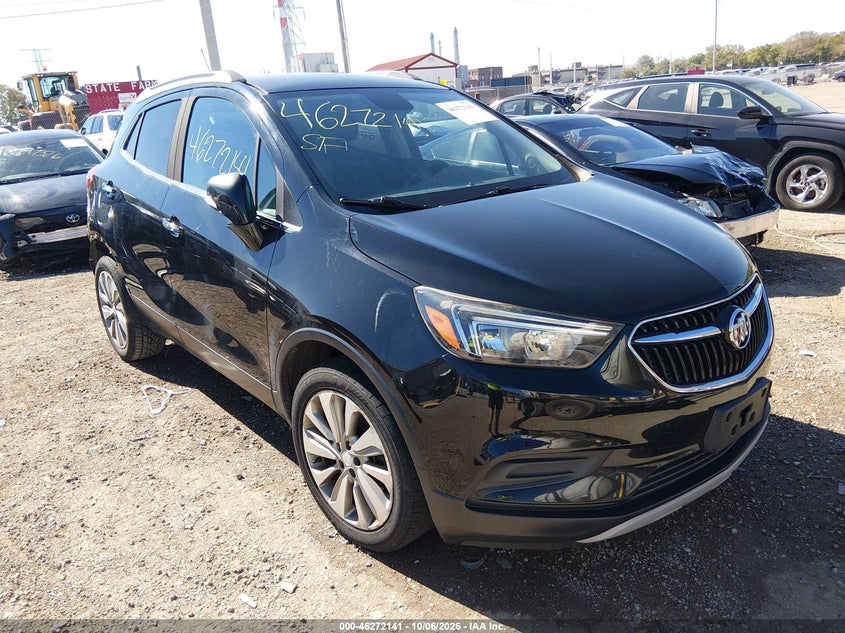 Vin: kl4cjasb3hb221908, lot: 46772258, buick encore preferred 20171