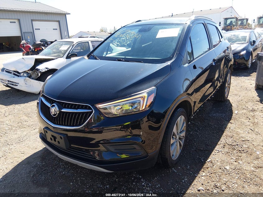 Vin: kl4cjasb3hb221908, lot: 46772258, buick encore preferred 20172