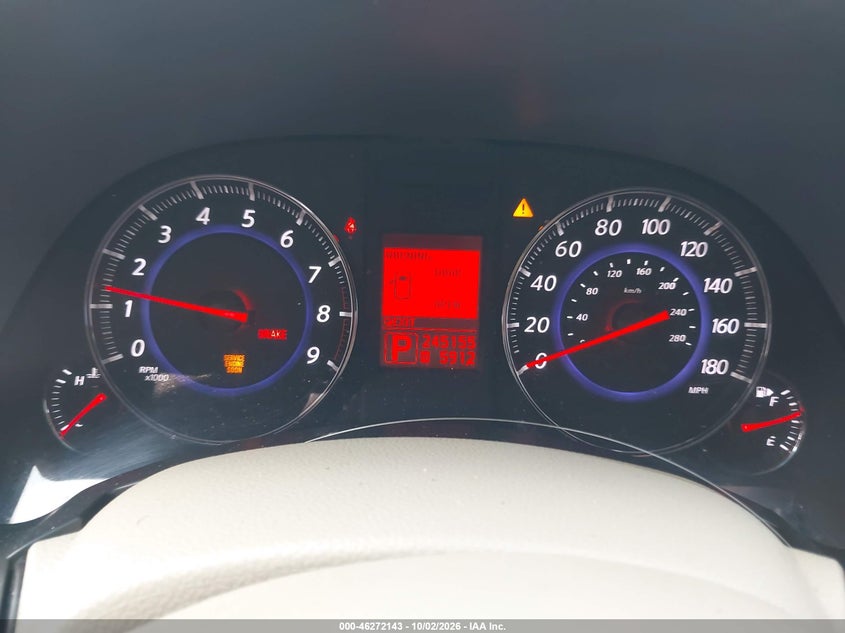 INFINITI FX35 2010 VIN JN8AS1MW1AM856490
