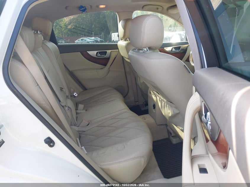 INFINITI FX35 2010 VIN JN8AS1MW1AM856490