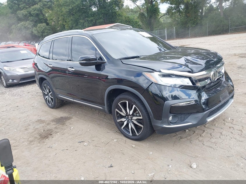 Vin: 5fnyf6h07kb015866, lot: 46772279, honda pilot elite 2019 img_1