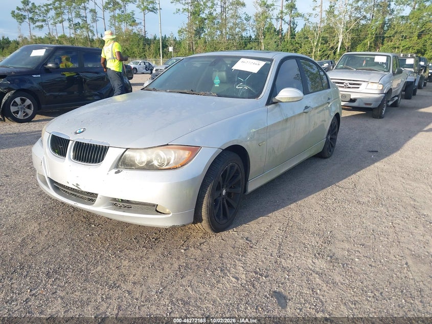 BMW 328I 2007 VIN WBAVA37517NL10836