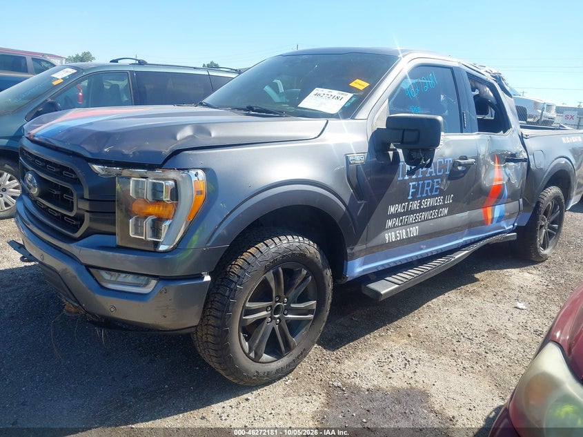 Vin: 1ftfw1ed6mfb41801, lot: 46772298, ford f-150 xlt 20212