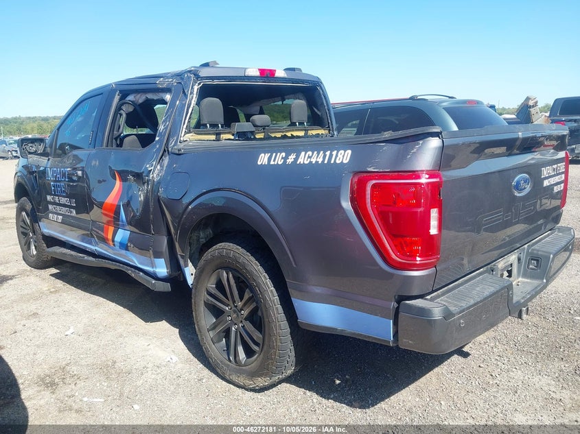 Vin: 1ftfw1ed6mfb41801, lot: 46772298, ford f-150 xlt 20213