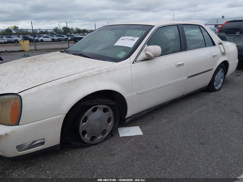 CADILLAC DEVILLE 2001 VIN 1G6KD54Y41U171552