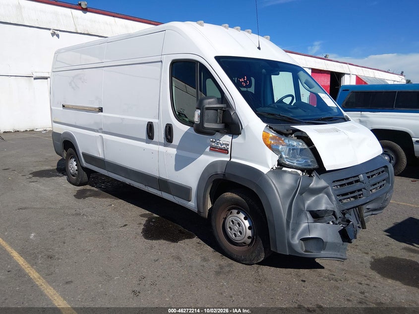 Vin: 3c6trvdg7je142580, lot: 46772331, ram promaster 2500 high roof 159 wb 2018 img_1