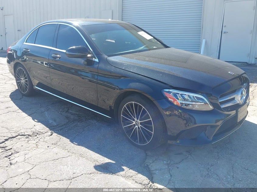 Vin: 55swf8db2ku303822, lot: 46772335, mercedes-benz c 300 20191