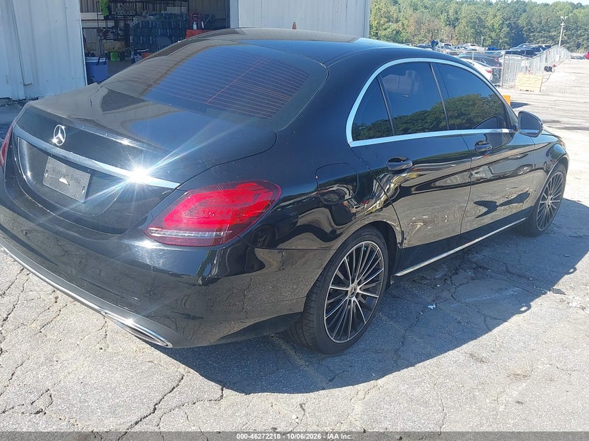 Vin: 55swf8db2ku303822, lot: 46772335, mercedes-benz c 300 20194