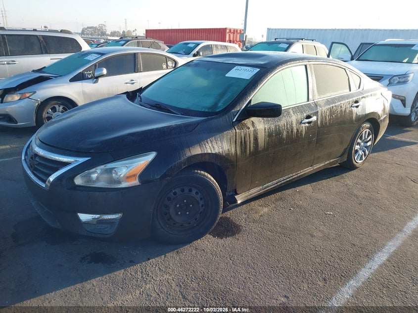 2013 Nissan Altima 2.5 S, Вандализм, IAAI, VIN 1N4AL3AP5DN450458 — фото 2