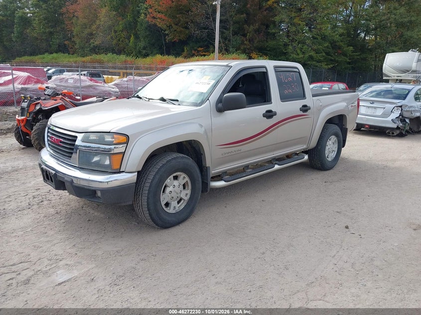 GMC CANYON 2005 VIN 1GTDT136358194448