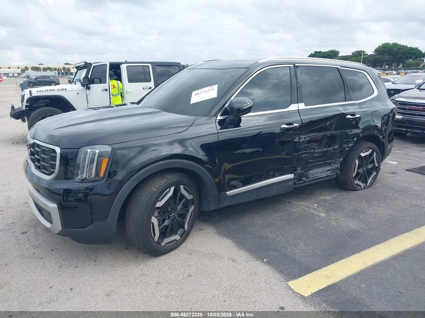 Vin: 5xyp6dgc9rg466912, lot: 46772352, kia telluride s 20242