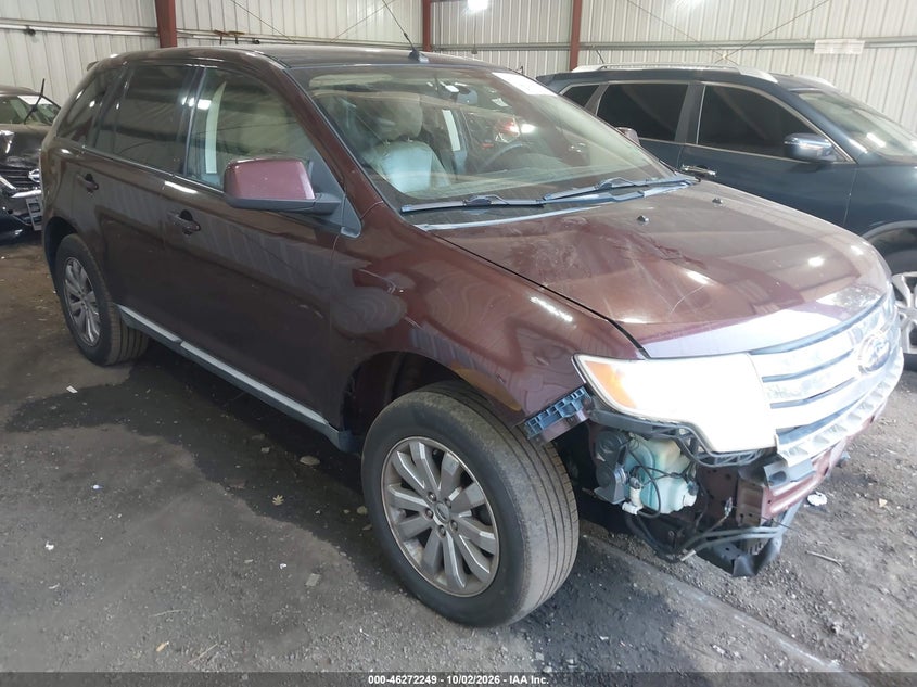 Vin: 2fmdk3jc4aba86849, lot: 46772365, ford edge sel 20101