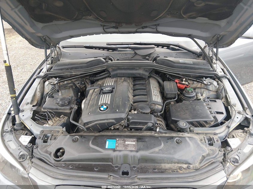 BMW 528I 2008 VIN WBANU535X8CT00182