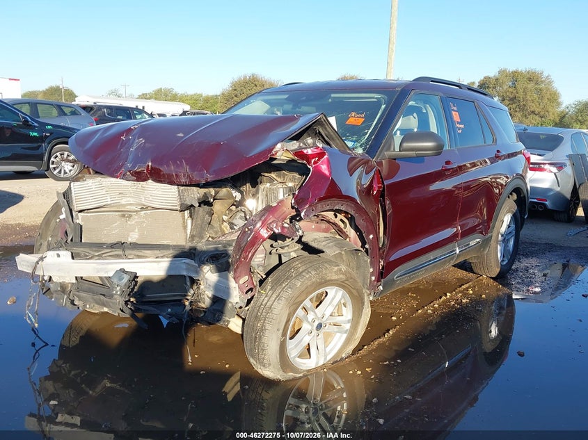 Vin: 1fmsk7dh1nga36219, lot: 46772391, ford explorer xlt 20222
