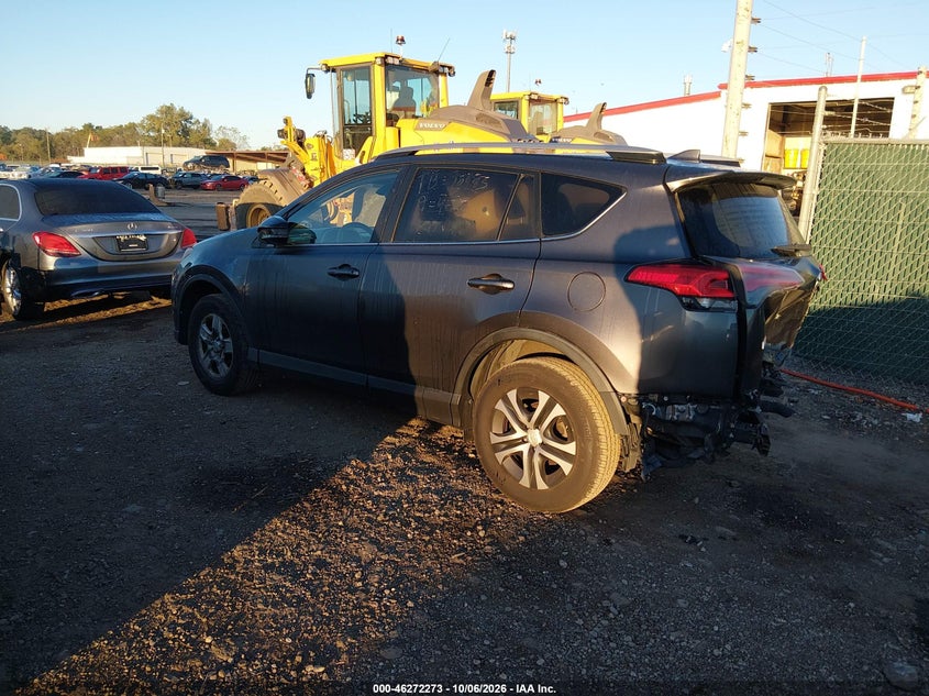 Vin: jtmzfrevxhj120389, lot: 46772392, toyota rav4 le 20173
