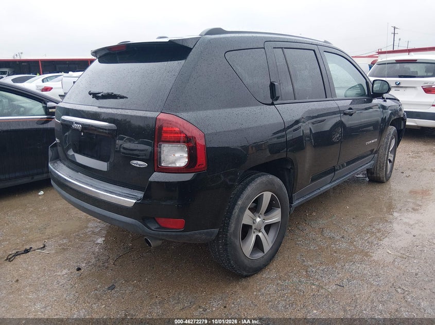 Vin: 1c4njdeb2hd139507, lot: 46772396, jeep compass high altitude 4x4 20174
