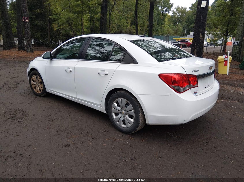 Vin: 1g1pc5sb1d7116959, lot: 46772397, chevrolet cruze 1lt auto 20133