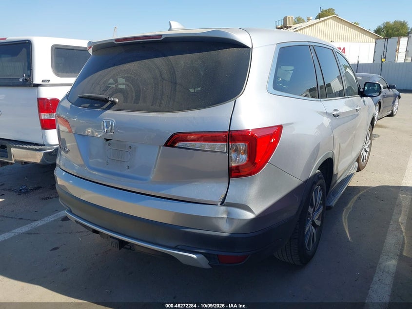 Vin: 5fnyf5h50kb010272, lot: 46772401, honda pilot ex-l 20194