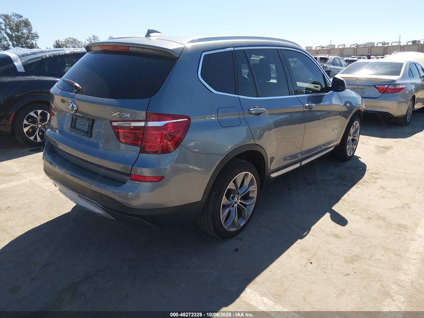 Vin: 5uxwz7c38h0v92160, lot: 46772446, bmw x3 sdrive28i 20174