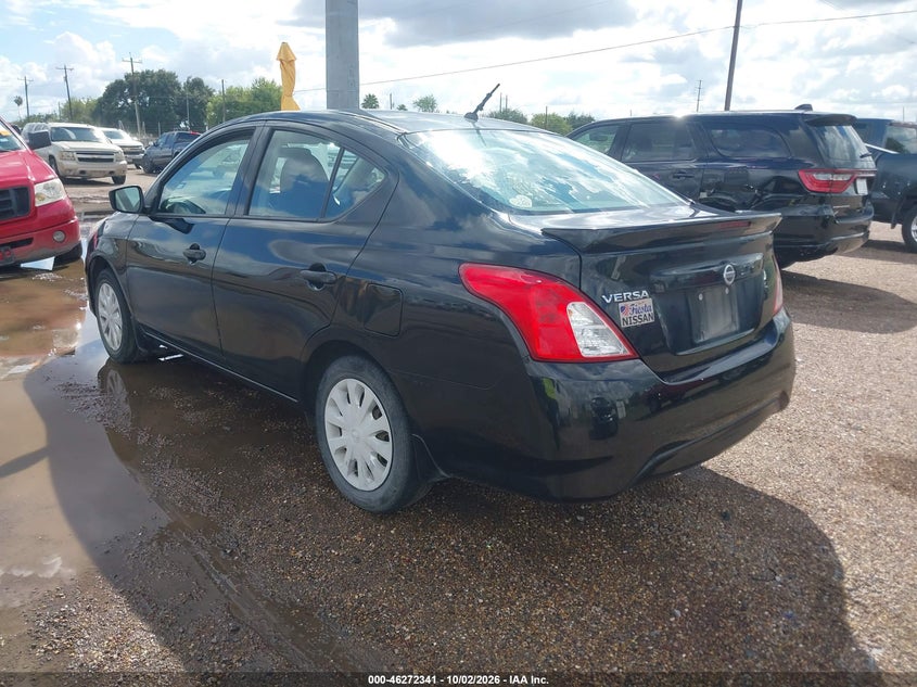 Vin: 3n1cn7ap6hl847013, lot: 46772458, nissan versa 1.6 s+ 20173