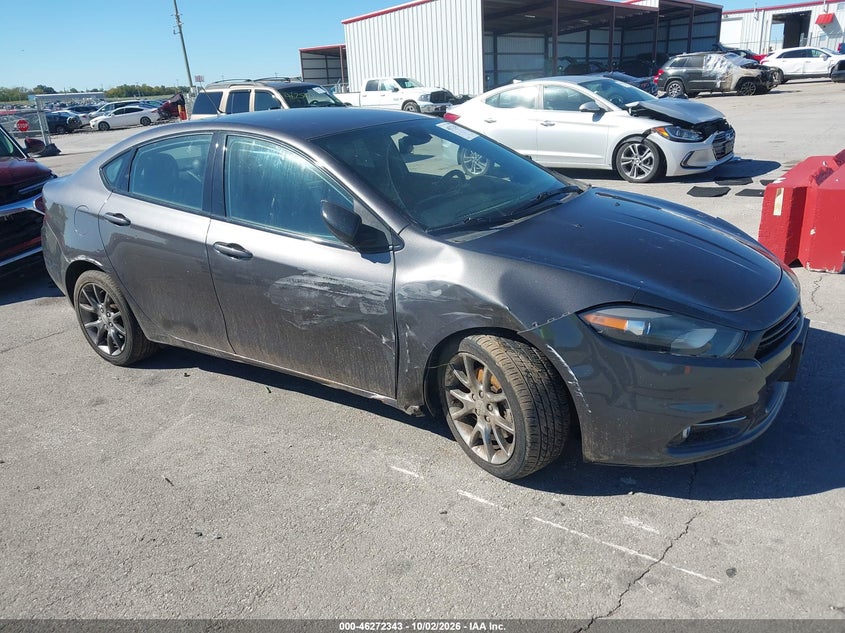 Vin: 1c3cdfbb4fd151190, lot: 46772460, dodge dart sxt 20151