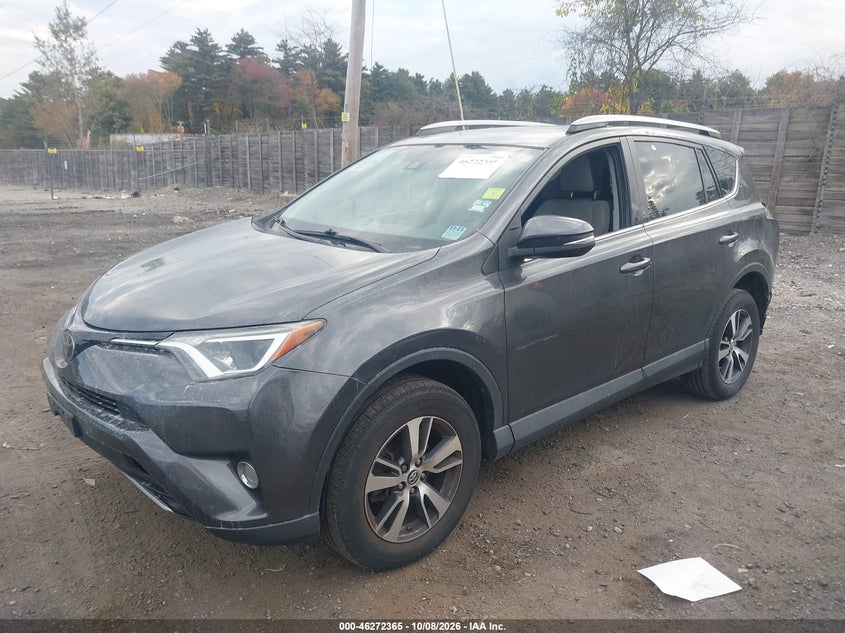 Vin: 2t3rfrev3jw838678, lot: 46772482, toyota rav4 xle 20182
