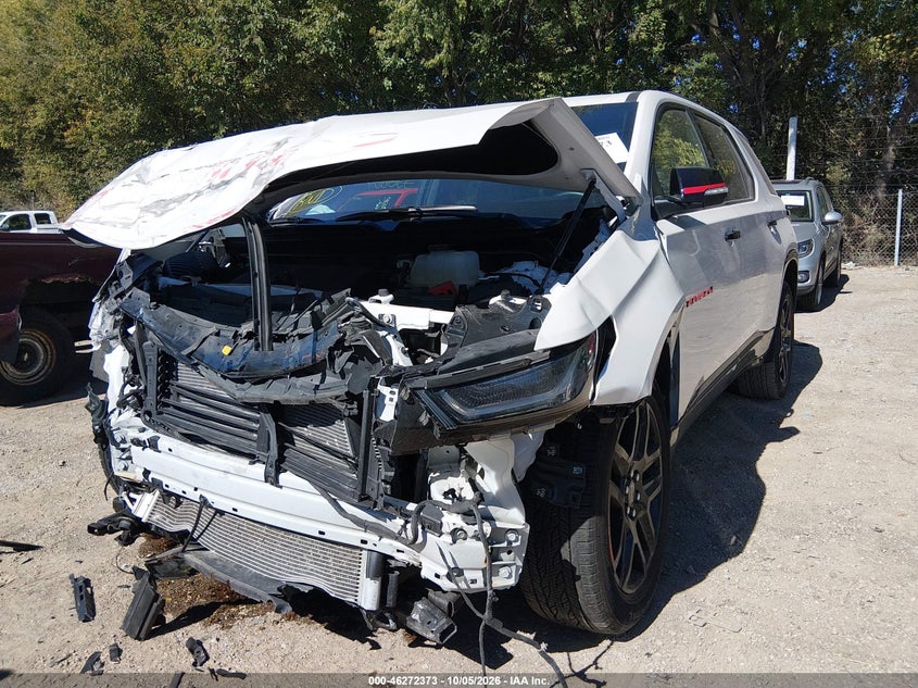 2023 Chevrolet Traverse Awd Premier, Right Front, IAAI, VIN 1GNEVKKWXPJ333807 — photo 2