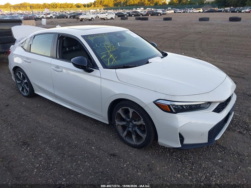 Vin: 2hgfe4f83sh306982, lot: 46772491, honda civic hybrid sport/sport touring 2025 img_1