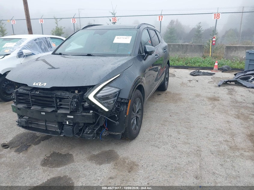 Vin: kndpxcag2p7091409, lot: 46772534, kia sportage hybrid sx-prestige 20232