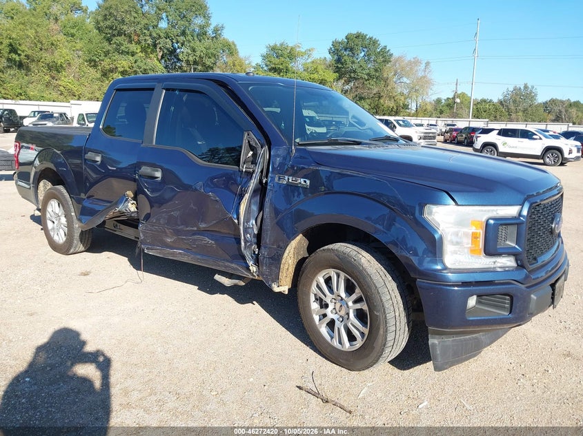 Vin: 1ftew1cp0jfa16717, lot: 46772538, ford f-150 xl 20181