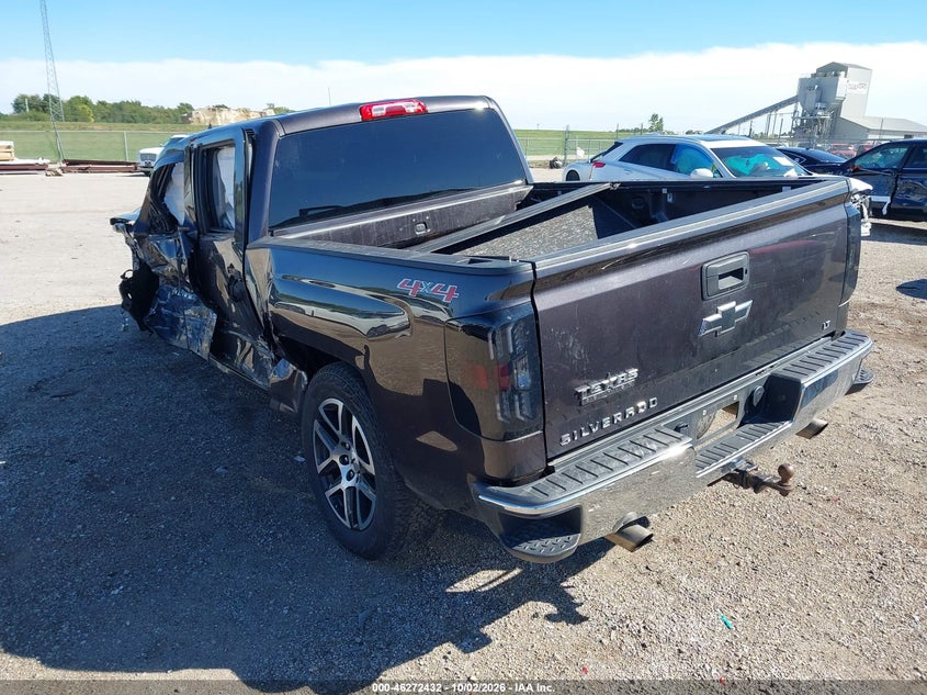 Vin: 3gcukrecxgg176806, lot: 46772549, chevrolet silverado 1500 1lt 20163