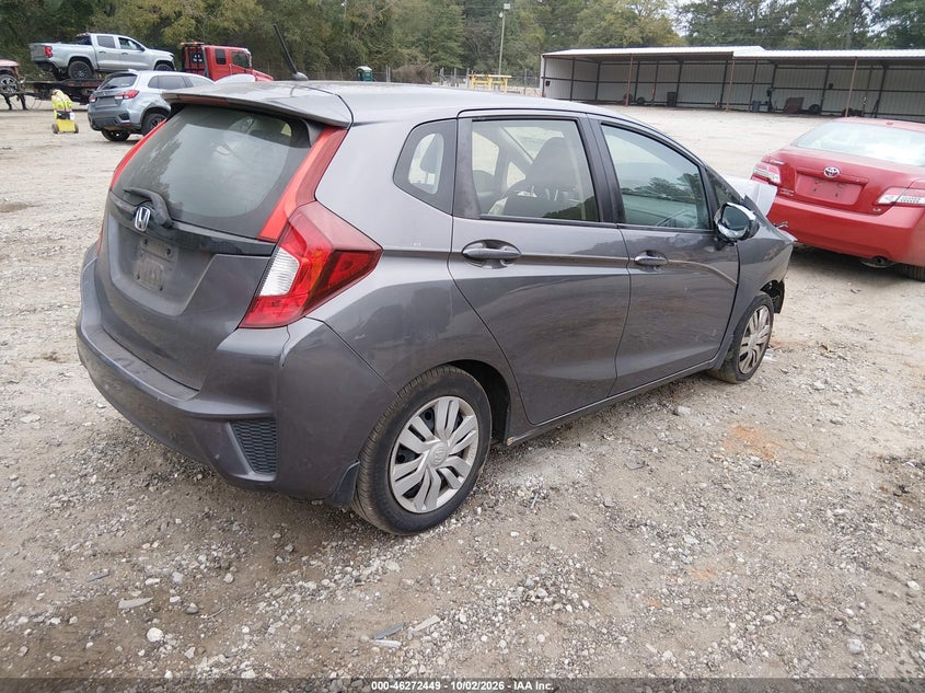 Vin: jhmgk5h58hs005497, lot: 46772566, honda fit lx 20174
