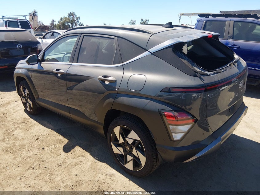 Vin: km8heca36tu416013, lot: 46772590, hyundai kona limited 20263